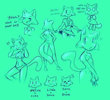Mint flavoured doodles by NekuZX Submission Inkbunny, the Fu