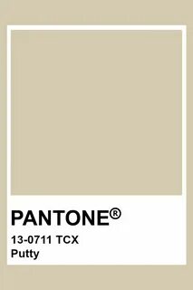 PANTONE 13-0711 TCX Putty #pantone #color #neutral Pantone c