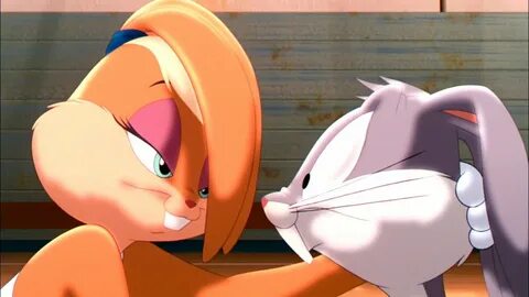 Bugs Bunny Meets Lola Bunny Scene - Space Jam (1996) 4K Movi