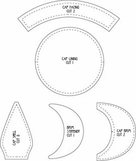 x - Pattern - Tanter Cap Welding cap pattern, Printable patt