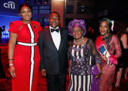 Ngozi Okonjo-Iweala, Omotola Jalade Ekeinde, Aliko Dangote, 