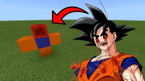 How To SPAWN GOKU.EXE in Minecraft PE - YouTube
