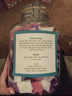 Love this idea. Great for a first anniversary. Birthday gift