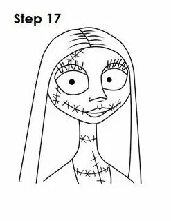 How to Draw Sally (Nightmare Before Christmas) Nightmare bef