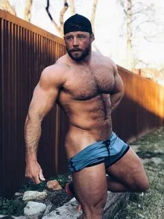 Pin about Hairy hunks on Trace wells