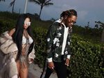 Nicki Minaj and Future are filming a video in a tropical loc