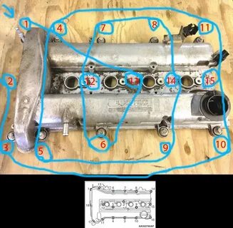 Valve cover bolt tightening sequence - Chevy HHR Network