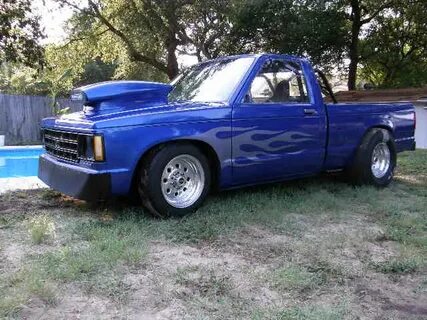 1985 Chevrolet S10 Pickup 1/8 mile Drag Racing timeslip 0-60