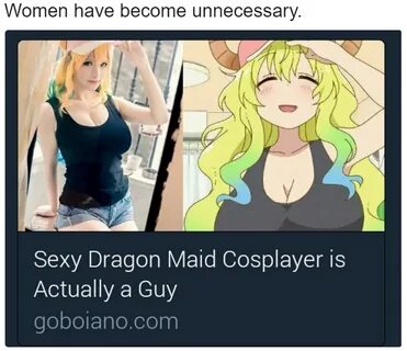 actually a guy Miss Kobayashi's Dragon Maid Know Your Meme