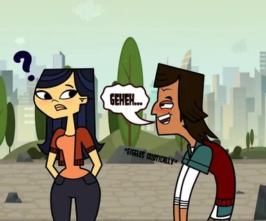 Nomma (NoahxEmma) Nervous giggle Star character, Total drama