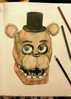 Withered Freddy drawing Five Nights At Freddy's Amino