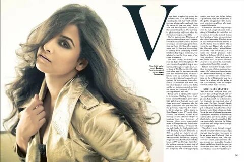 Picattraction: Vidya balan sizzling on the vogue magazine