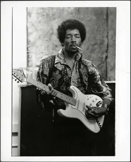 Lot Detail - Jimi Hendrix 1969 Vintage Stamped Photograph by