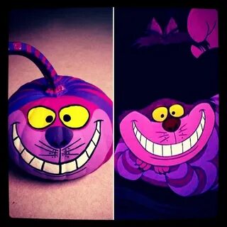Just finished painting my pumpkin, an Alice in Wonderland in