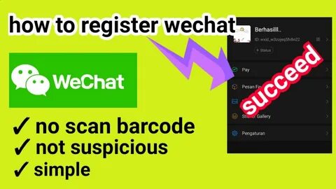 works how to register wechat trick to register wechat withou
