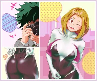 Spider Uraraka by roro20160717 My Hero Academia Know Your Me