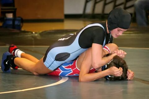 Men Wrestling Women: girl wrestler racks up victories