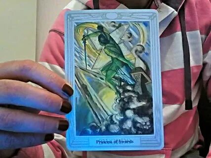 Princess of Swords Thoth Tarot Card Tutorial - Esoteric Mean
