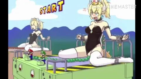 Bowsette/belly inflation 1# - YouTube