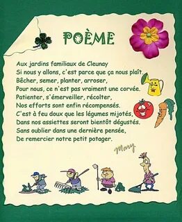 poeme jardin