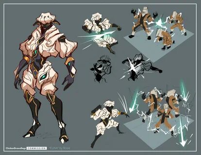 ArtStation - WARFRAME - "EUNA" Concept by Rosie