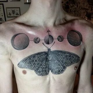 69 Most Attractive Butterfly Tattoos For Chest - Tattoo Desi