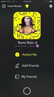 Romi Rain ® в Твиттере: "#FollowMe on my #Snapchat TheRomiRa