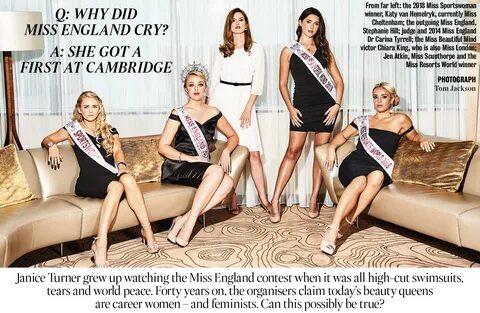 Miss England Sportsround featured in the Times Magazine - Mi