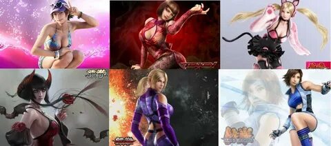 10 CHARACTERS fighter TEKKEN MOST WOMEN IN THE GAME SECTION 