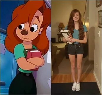 I dressed as Roxanne from 'A Goofy Movie' for Halloween. Goo