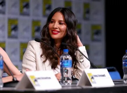 OLIVIA MUNN at The Rook Panel at Comic-con in San Diego 07/1