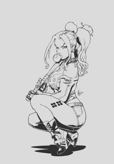 24 Cool Collection Of Harley Quinn Coloring Book - Coloring 