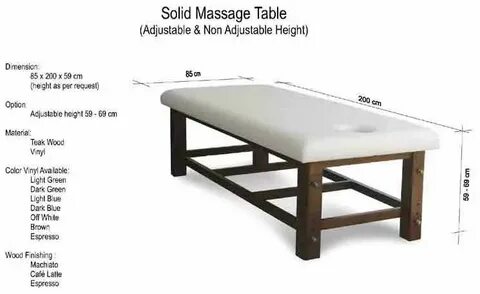 Solid Massage Table Massage table, Massage room decor, Home 