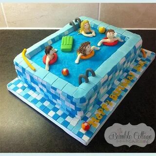 Cake ideas:Swimming Pool Theme-Swimming Pool Theme cakes