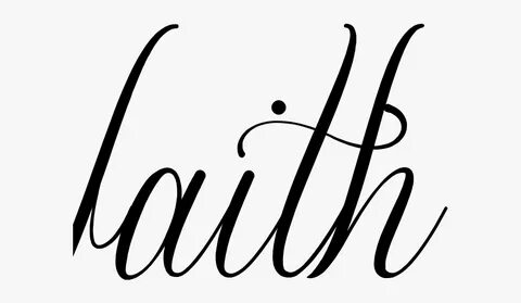 Faith Tattoo In Sverigescript Clean Font - Strength In Cursi