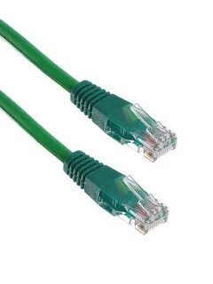 Сетевой кабель ExeGate UTP cat.5e 0.3m Green 258665 купить н