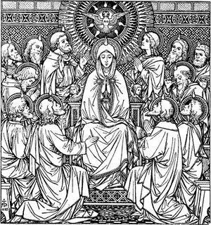 Catholic art, Pentecost, Sacred art