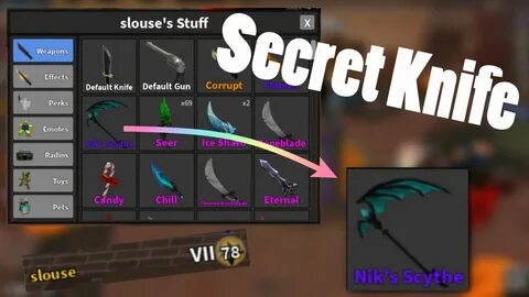 Murder Mystery 2 Secret Blue batwing - YouTube