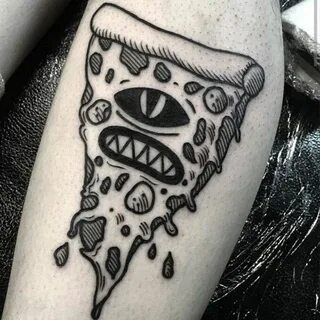 Pizza monster by @henbohenning! Check out his work. It's gre