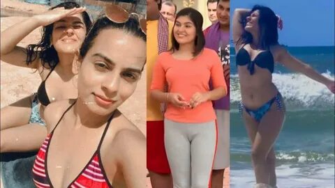 Nidhi Bhanushali in bikini / Nidhi Bhanushali hot edit video