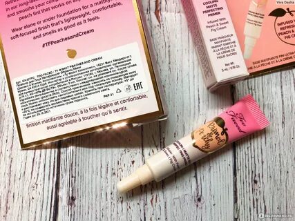 Праймер Too Faced PRIMED & PEACHY - "Новинка! Too Faced cool