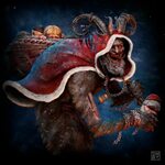 ArtStation - Gruss Von Krampus - Christmas