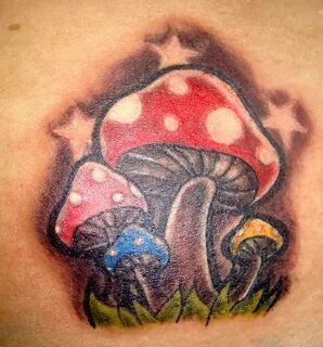 Mushroom Tattoo Images & Designs