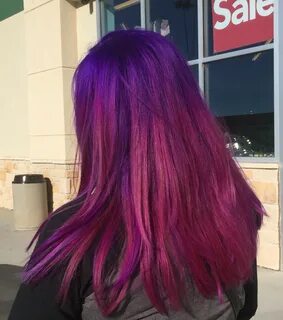 Pravana wild orchid and magenta mixed w/ WO