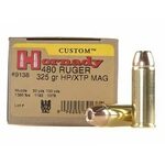 Hornady pistol ammunitions 480 Ruger Sporteque
