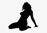 Sexy Silhouette Png - Silhouette Sexy Woman Png , Free Trans