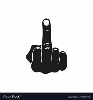 fuck you funny cute giving the finger png dxf eps pdf files 