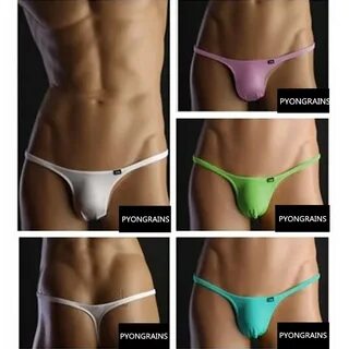 Sexy gay underwear multi colors see through male g string Me