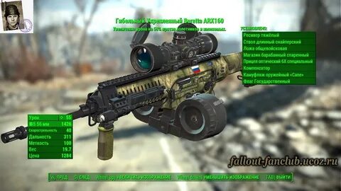 Fallout 4. Оружейный мод Beretta \ Beretta Weaponry. Версия 