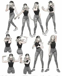 Modern Dance Reference Drawing Dytto Dance Poses Sketch pose